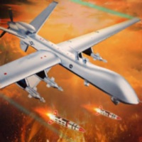 的空袭无人机武装直升机战争游戏：雷鸟战斗天空战趣味游