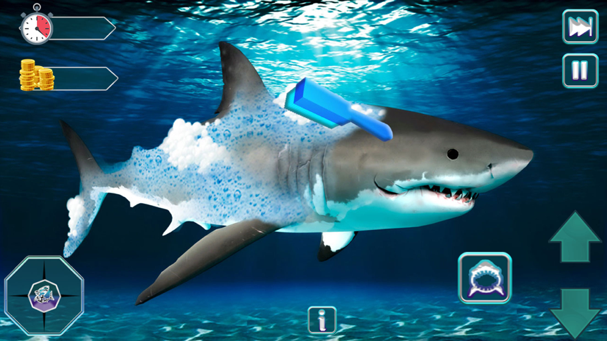 我饥饿的生存鲨鱼游戏图2