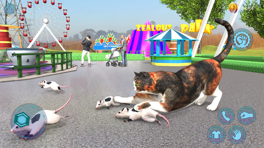猫帮手模拟器：宠物游戏图1
