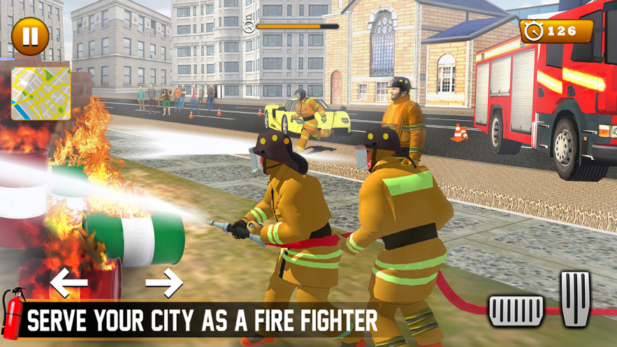 消防车救援模拟器3D图1