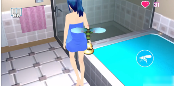 《蚊子模拟器》少女淋浴怎么操作？蚊子模拟器淋浴少女任务流程攻略