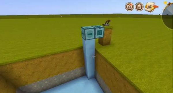 《迷你世界》水房子制作方法